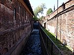  Große Mühle, rechts und links der Mühle gab es bis zu 14 Mühlräder  