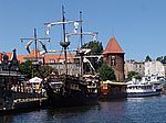 Piratenschiff für Touristen